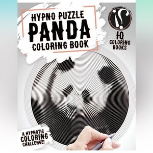 🐼 3/$25 🐼 hypno panda coloring activity puzzle book